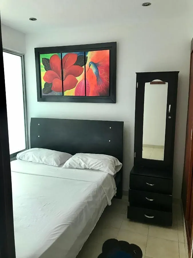 Comodo Aparta-Estudio Con Vista Al Mar- Zona Norte Apartment Cartagena