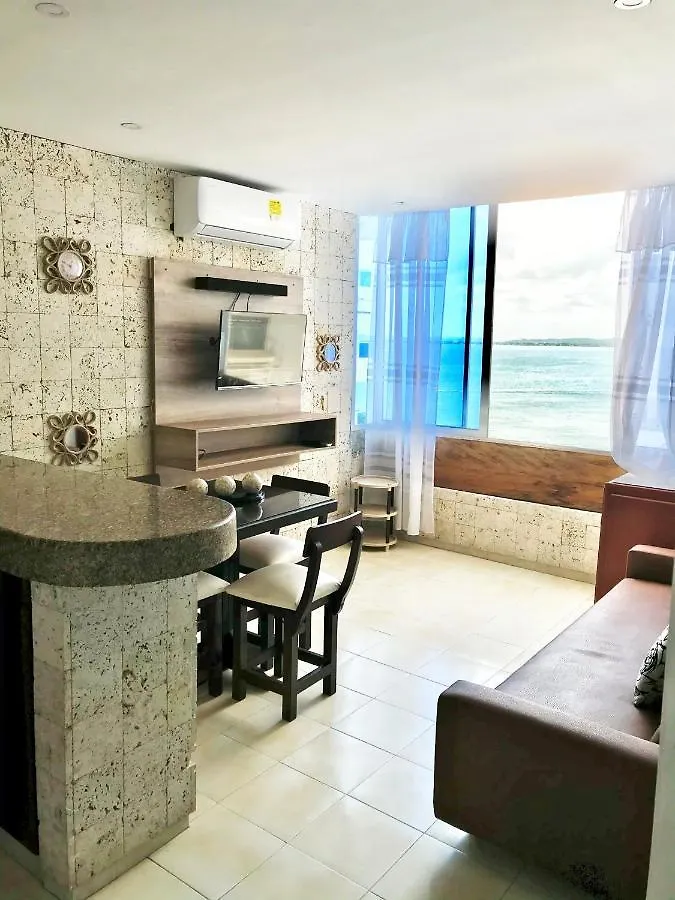 Comodo Aparta-Estudio Con Vista Al Mar- Zona Norte Apartment Cartagena