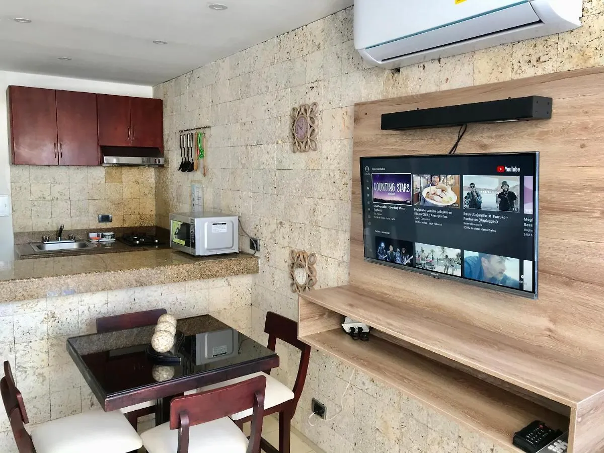Comodo Aparta-Estudio Con Vista Al Mar- Zona Norte Apartment Cartagena